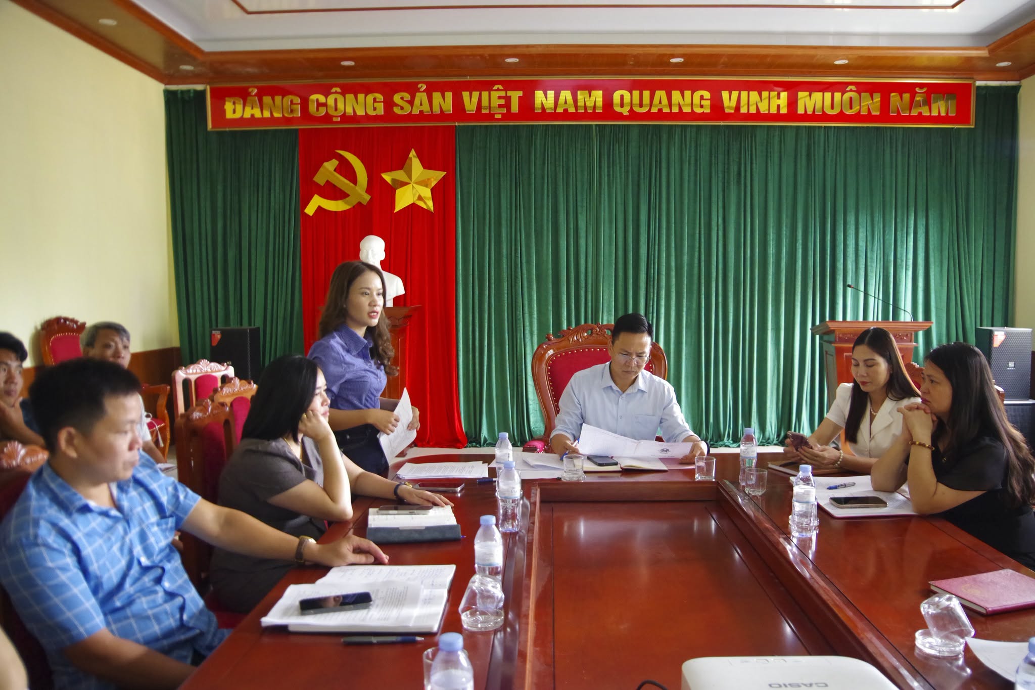 Ban Chỉ đạo phường Hồng Châu triển khai nhiệm vụ thu thập thông tin phục vụ xây dựng cơ sở dữ liệu đất đai